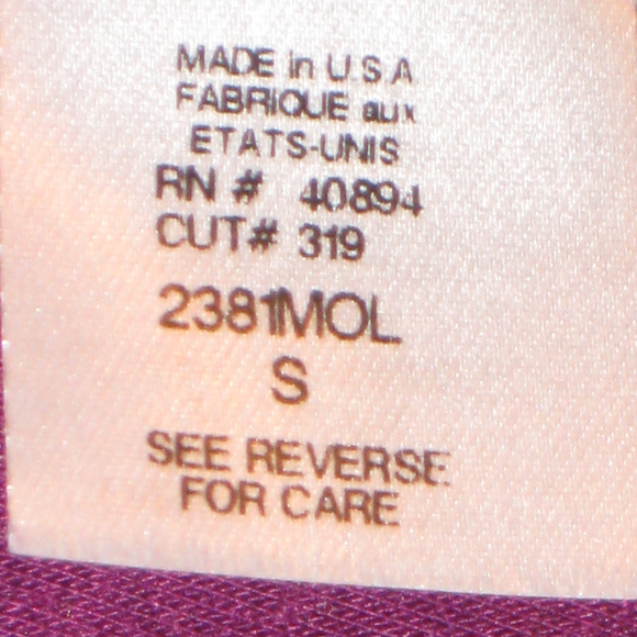 O.FINE Reversible Purple Stretch Dress - Picture 3 of 8